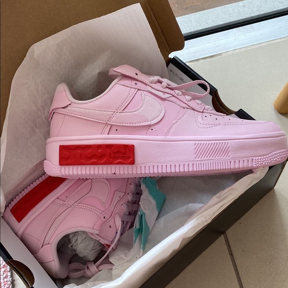 Nike Shoes - BRAND NEW IN BOX: Nike pink limited addition Airforce ones 💗